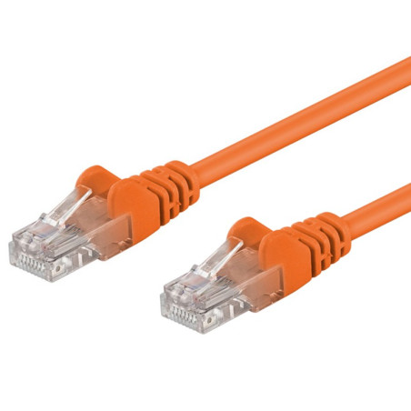 Cavo di rete patch cca cat. 6 arancio utp 2 m
