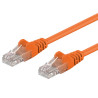 Cavo di rete patch cca cat. 6 arancio utp 2 m