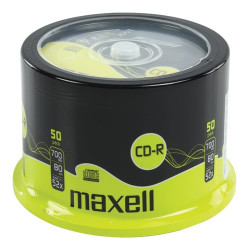 confezione cd-r maxell cdr 80min 52x 50pcs [628523]