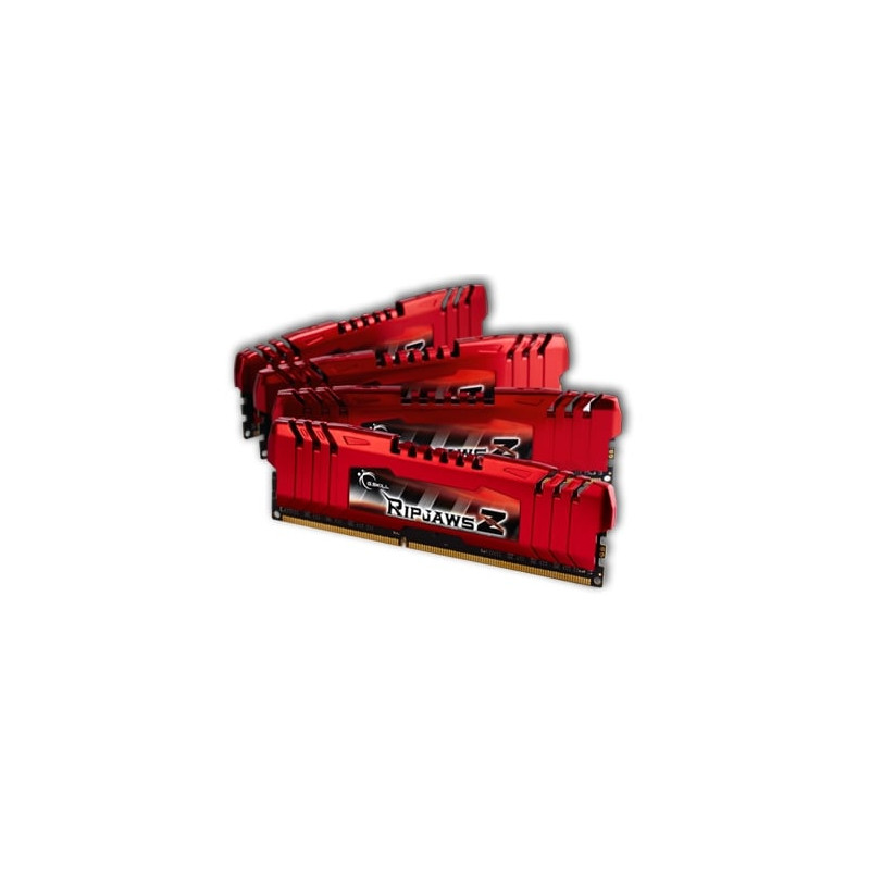 ram dimm ddr3 4x8gb g.skill 1600mhz cl10 1.5v rosso [f3-12800cl10q-32gbzl]