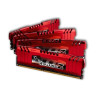 ram dimm ddr3 4x8gb g.skill 1600mhz cl10 1.5v rosso [f3-12800cl10q-32gbzl]