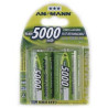 pila ricaricabile ansmann 2 pz. maxe nimh mono d 5000 mah [5030922]