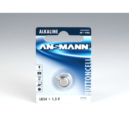 pila ansmann 1 pz. a bottone lr 54 [5015313]