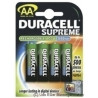 pila duracell hr6 aa 4-pack nichel-metallo idruro (nimh)