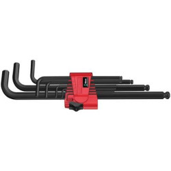 kit di chiavi a brugola brugola interna 9 parti wera 950 pkl/9 bm