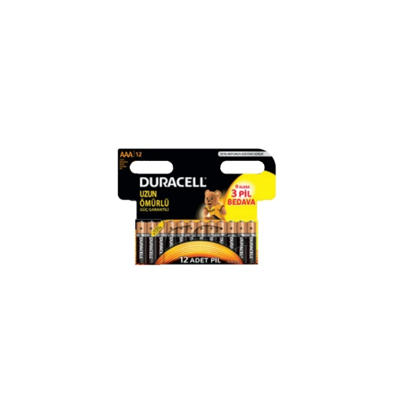 pile duracell basic aaa/lr03 p12 [5000394203389]
