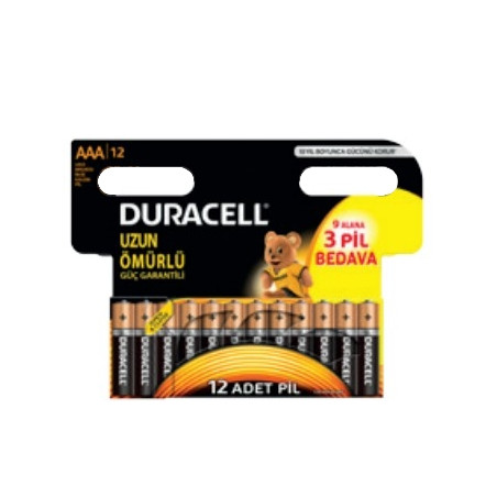 pile duracell basic aaa/lr03 p12 [5000394203389]