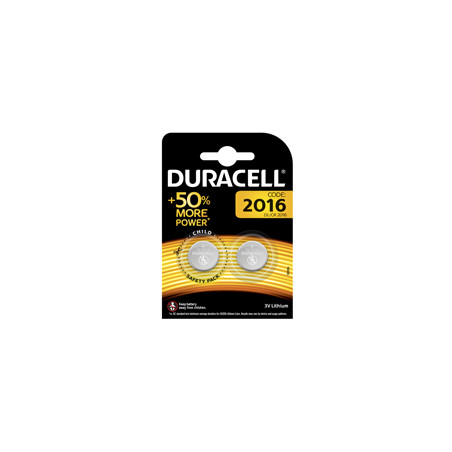 pile duracell dl 2016 2szt [dl 2016]