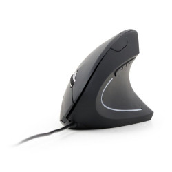 mouse gembird mus-ergo-01 ottico ed ergonomico usb nero
