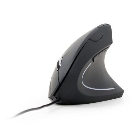 mouse gembird mus-ergo-01 ottico ed ergonomico usb nero