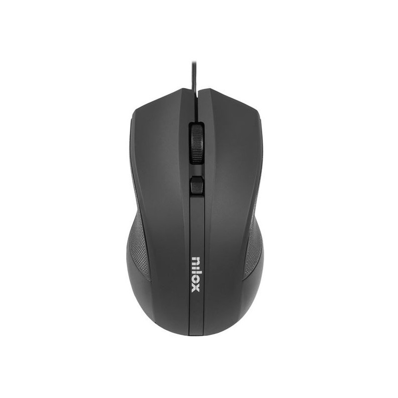 mouse ottico nilox usb 1600dpi nero [mousb1002]