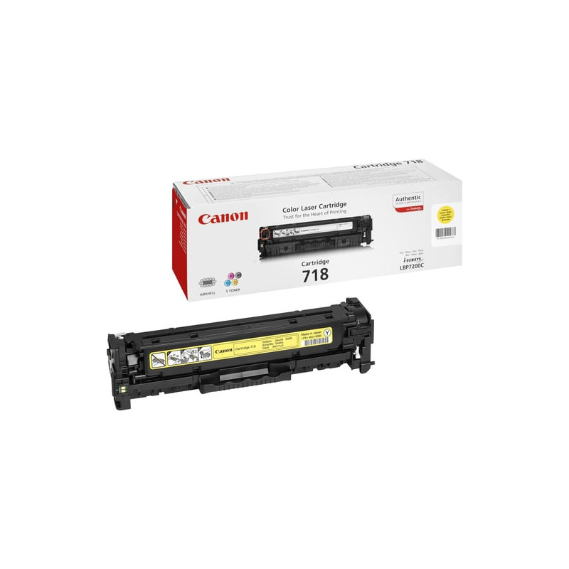 toner originale canon 718 yellow giallo 2659b002 lbp7200 [2659b002]