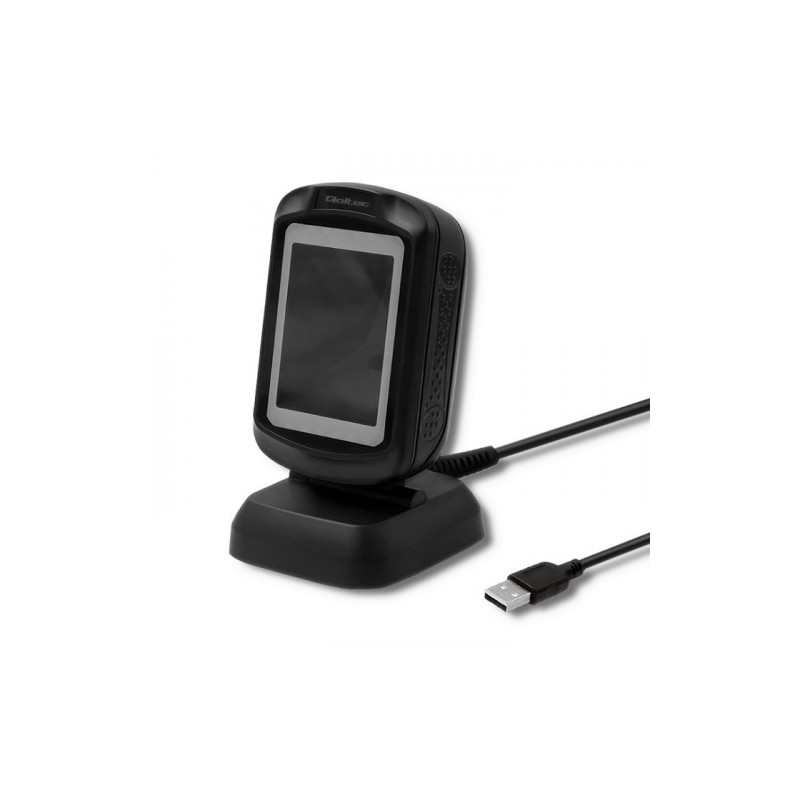 scanner di codice a barre qoltec 50864 da tavolo 1d, 2d, usb [mgqolcks0050864]