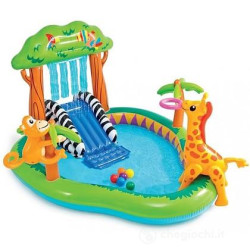 piscina gonfiabile intex play center giungla 216x188x124cm