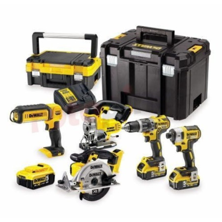 set di elettroutensili dewalt dck551p3t a batteria