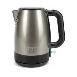 bollitore elettrico black e decker accaio inossidabile 1.7l 2200w