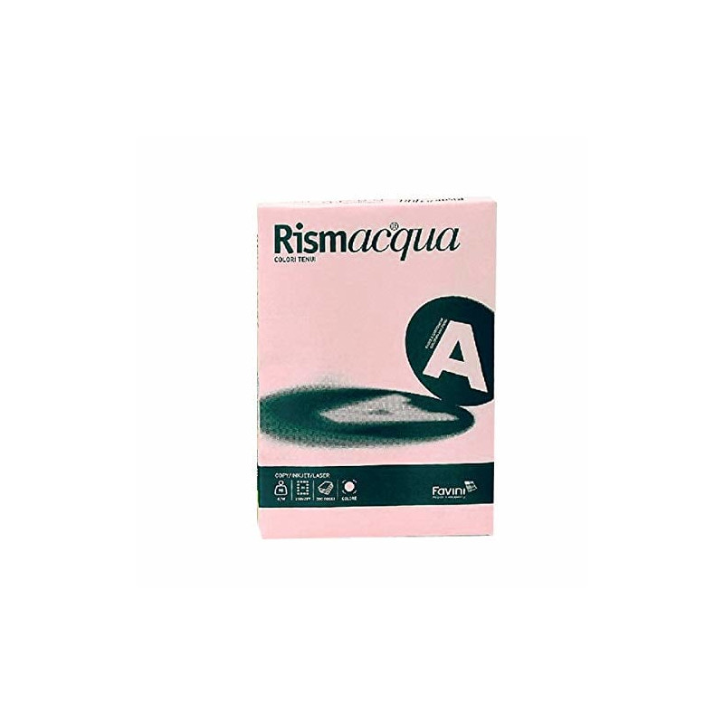 carta in risma favini 200fogli a3 140gr rismacqua rosa [a65s213]
