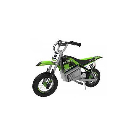 moto elettrica dirt rocket mcgrath sx350 - verde - razor