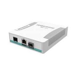 switch mikrotik 1x rj45 1000 mb/s 6x sfp bianco [crs106-1c-5s]
