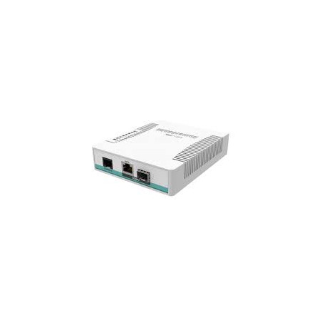 switch mikrotik 1x rj45 1000 mb/s 6x sfp bianco [crs106-1c-5s]