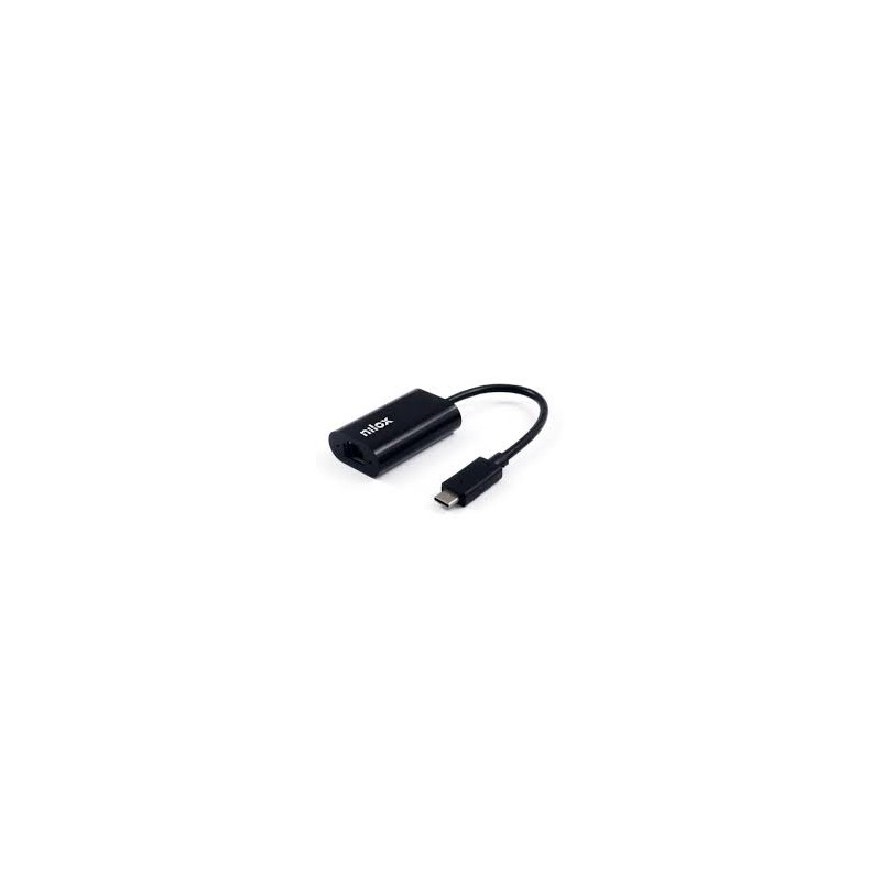 adattatore usb nilox tipo-c rj45 m/h [nxadap06]