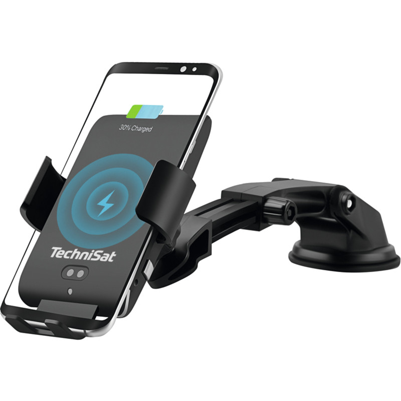 supporto smartphone con funzione di carica induttiva technisat smartcharge