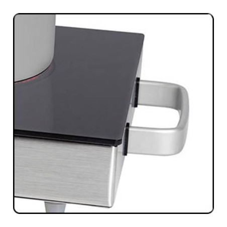 piastra di cottura profi cook pc-dkp 1211 2800w 2 fuocchi inox