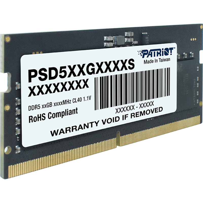 ram dimm so-dimm patriot 8gb 5600mhz 1rx4 cl46 [psd58g560041s]