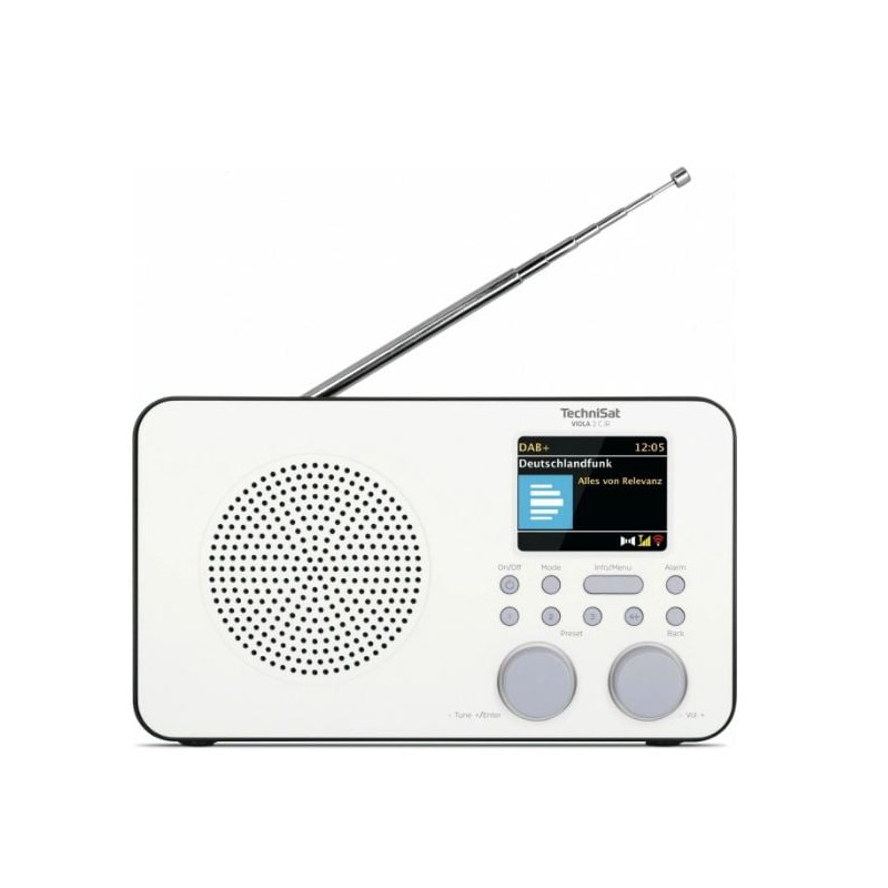 radio technisat viola 2 ir dab+/fm/internet bianco [ubtesriviola2ci]