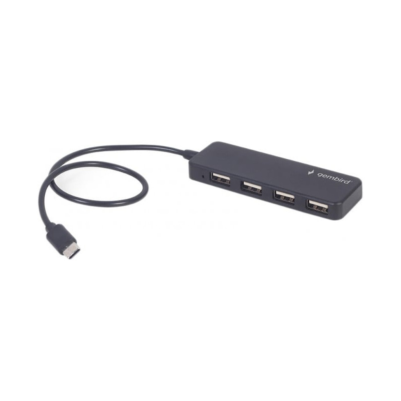 hub usb gembird uhb-cm-u2p4-01 4-porte usb tipo-c