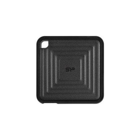 ssd esterno 246gb silicon power sp pc60 usb-c 3.2 nero [sp256gbpsdpc60ck]