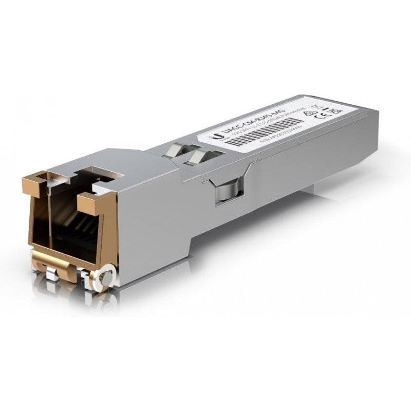 ricetrasmettitore ubiquiti uacc-cm-rj45-mg modulo sfp+