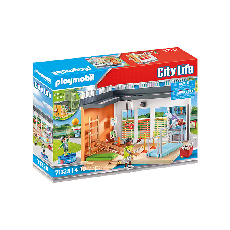 playmobil city life extension gym 72pz [71328]