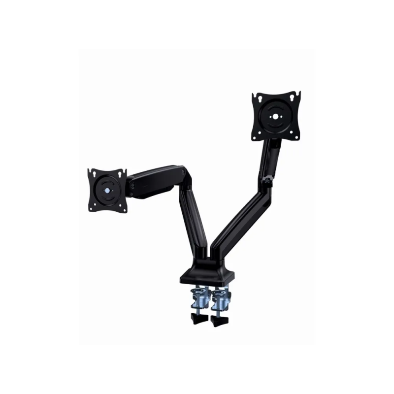 supporto monitor gembird per due display da tavolo 17-35"