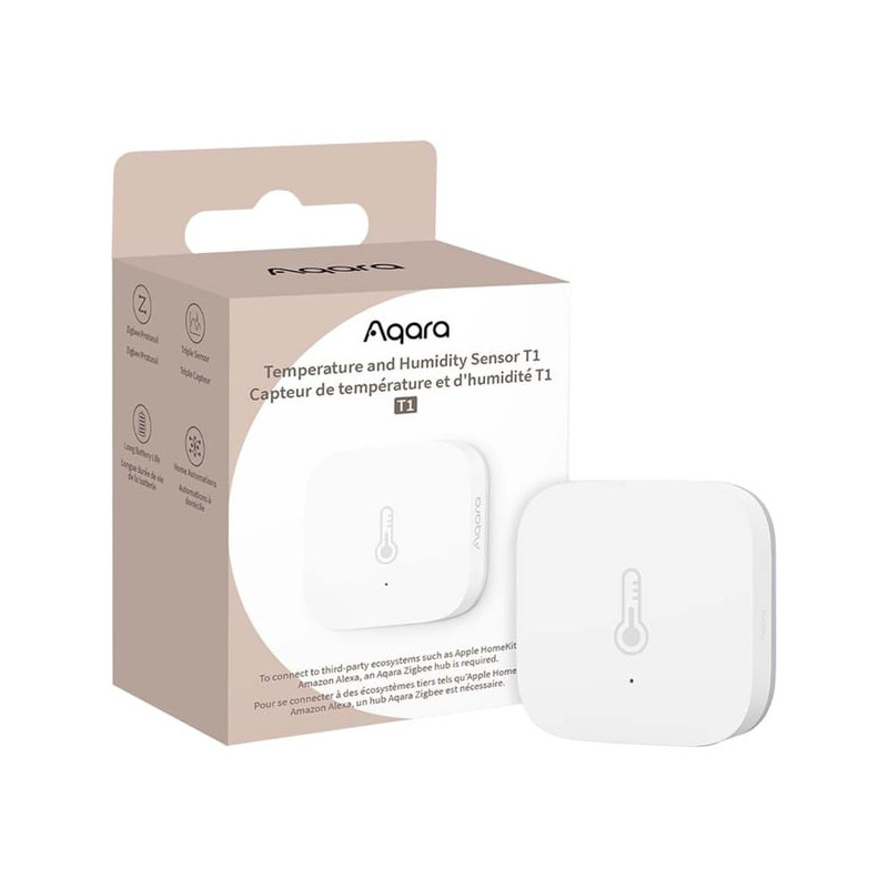 sensore aqara t1 di temperatura bianco [th-s02d]