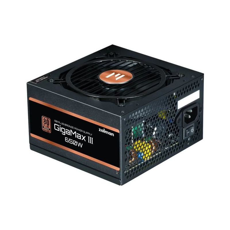 alimentatore 650w zalman gigamax iii 80 plus bronze nero [kzzalz6zm650gv3]
