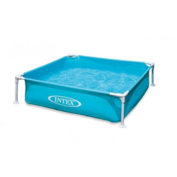 piscina intex 57173 rettangolare 122x122x30cm turchese