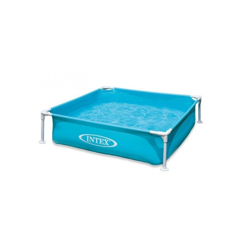 piscina intex 57173 rettangolare 122x122x30cm turchese