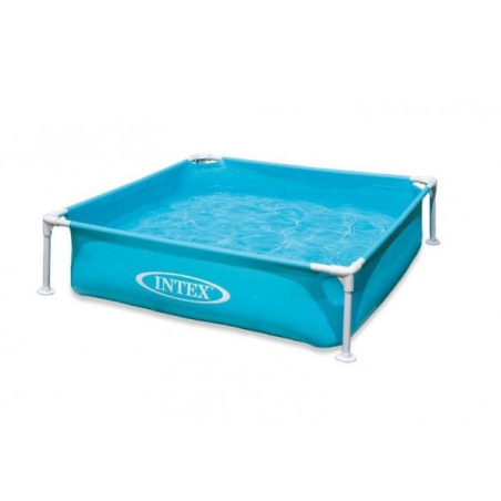piscina intex 57173 rettangolare 122x122x30cm turchese