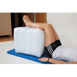 cubo gonfiabile sundo per le gambe 39x42x46cm/porta 30kg pvc/bianco