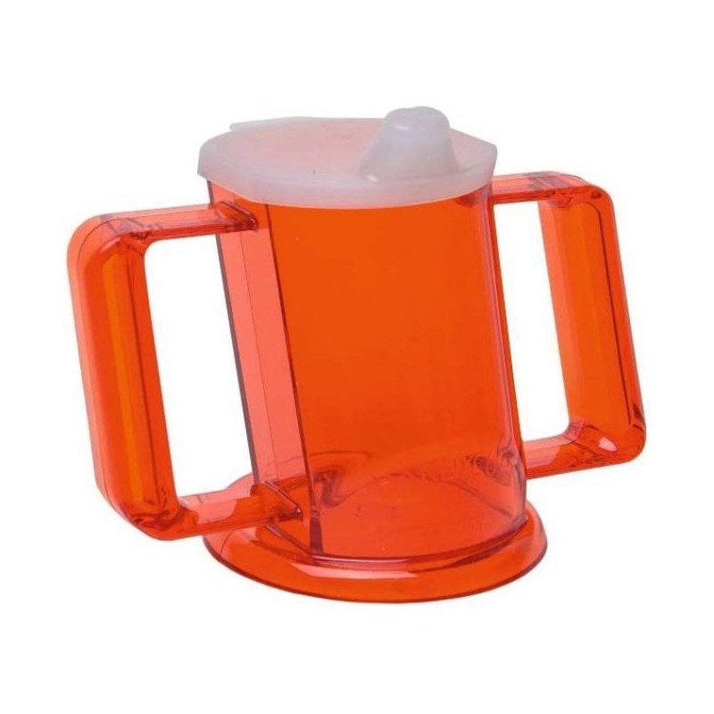 tazza sundo per disabili 250ml rosso [21253]