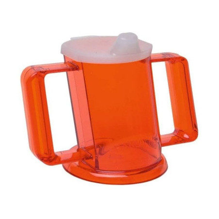 tazza sundo per disabili 250ml rosso [21253]