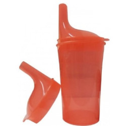 bicchiere sundo safety per alimenti/bevande 250ml rosso [20130]