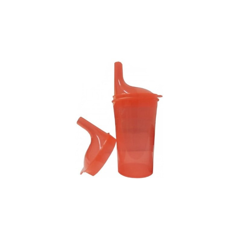 bicchiere sundo safety per alimenti/bevande 250ml rosso [20130]