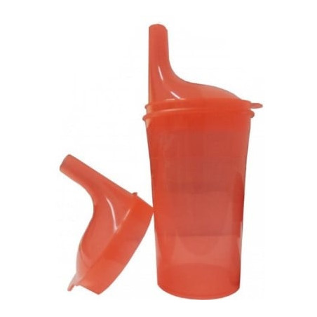 bicchiere sundo safety per alimenti/bevande 250ml rosso [20130]