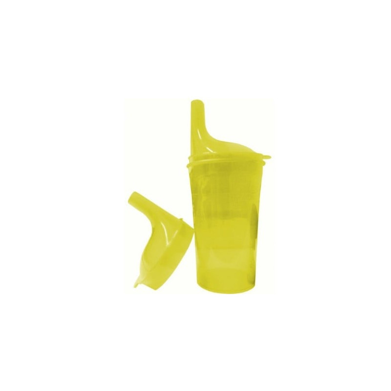 bicchiere sundo safety per alimenti/bevande 250ml giallo [20530]