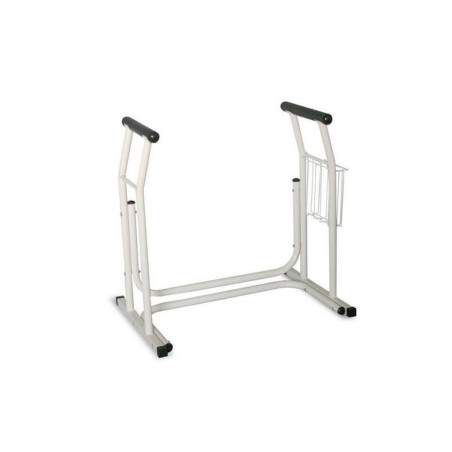 sedile wc sundo regolabile con spazio per giornali bianco [15800]