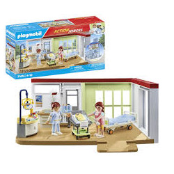 playmobil action heroes reparto maternita' multicolore 62pz [71616]