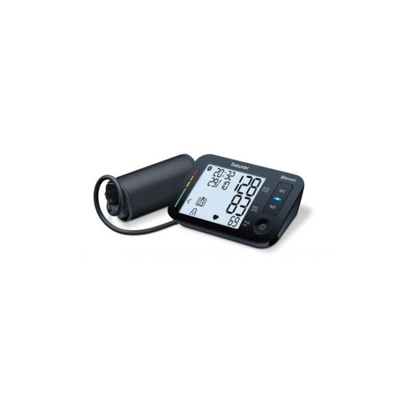 sfigmomanometro da braccio beurer bm 54 1.5v/bluetooth/22-44cm/nero