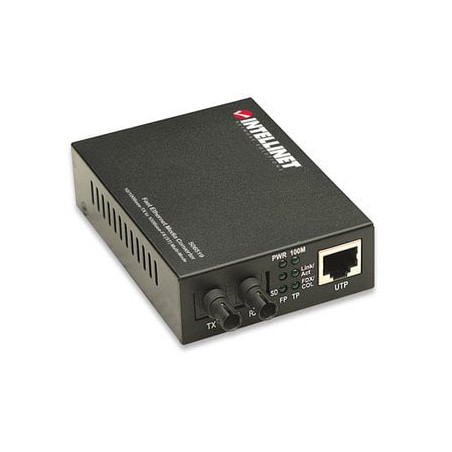 Convertitore rj45 - fibra st 100base-tx